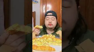 Thumbnail: Pizza And Chicken For My Happiness. #shorts#food#mukbang#foodie#eating#foodlover#yummy