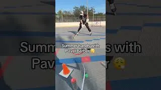 Thumbnail: Do you have hands like Pavel Barber? #hockey #nhl #foryou #hockeylife #pavelbarber #stickhandling
