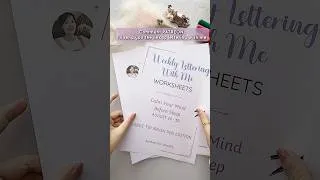 Thumbnail: Grow With Gratitude | Daily Lettering With Me on Patreon #brushlettering #nhuandaocalligraphy