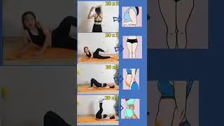 Thumbnail: 4 Effective Exercises for Girls at Home without Dieting #shorts