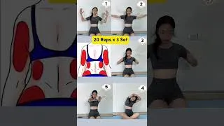 Thumbnail: 5 Exercises to Slim Arms for Girls #shorts  #homefitnesschallenge
