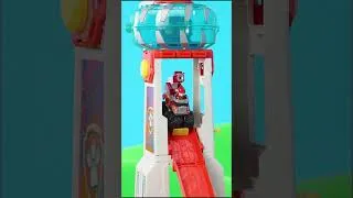Thumbnail: PAW Patrol Marshall toy launches into a pool of Orbeez! 🌈🐾