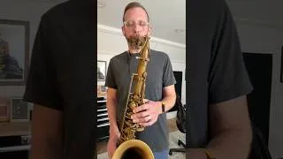 Thumbnail: Trying to swing on Vignette by Jon-Erik Kellso #saxophone #sax #jazz
