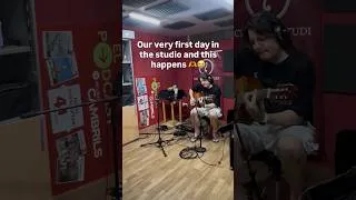 Thumbnail: This felt so good! 🥹 Very excited! #music #recording #studio #guitar