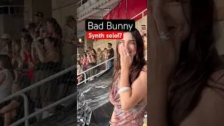 Thumbnail: Didn’t expect a synth solo at this concert 😱 #badbunny #barcelona