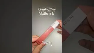 Thumbnail: Superstay Locked in Matte lipstick #maybelline #lipstick # #youtubeshorts #makeup