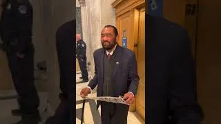 Thumbnail: Dem escorted from State of the Union reveals why he challenged Trump: 'I stood alone'
