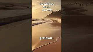 Thumbnail: A Night Prayer For God's Blessings