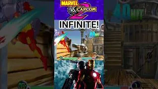 Thumbnail: MVC2 Iron man Air to Ground Infinite Combo