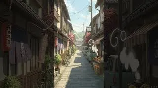 Thumbnail: Cozy Lo-Fi Japanese Street | Ambience for Deep Focus & Sleep (4K) #Short