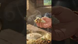 Thumbnail: Chitoi Pitha & Bengali Bhorta 🥞🌶️ | Traditional Village Breakfast | Ghibli Inspired Cooking ASMR 🌿✨