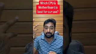 Thumbnail: How to select Best CPU & Motherboard for computer as per our use & requirements? #computerengineer