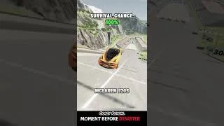 Thumbnail: 🔥Wait till the end… 😱 #fyp #car #crash #beamngdrive