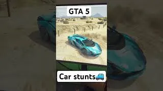 Thumbnail: #gta #gta5 #car #stunt #lamborghini #shorts #public