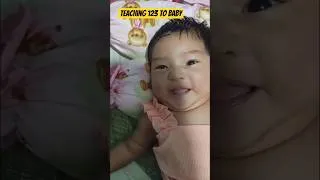 Thumbnail: 🔥How can babies enjoy safely 2 months? Try this teaching 123 #babysensory #playfulparenting