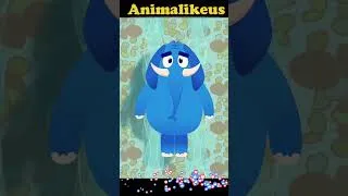 Thumbnail: Elephant cartoon - Never give up #short #shortsviral
