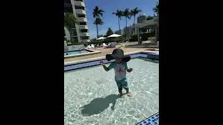 Thumbnail: BABY SHADOW DANCING in The POOL -  "Living in Otto's World"