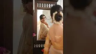 Thumbnail: Ponmani ✨ A Timeless Golden Tissue Saree | Naayika Onam Collection