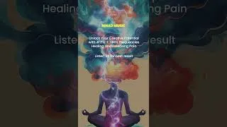 Thumbnail: Unlock Your Creative Potential with 417Hz + 741Hz Frequencies - Healing and Releasing Pain