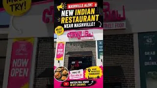 Thumbnail: New Indian restaurant near Nashville 👀 location in description