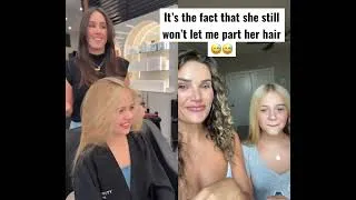 Thumbnail: She STILL REFUSES to let anyone part her hair! 😅