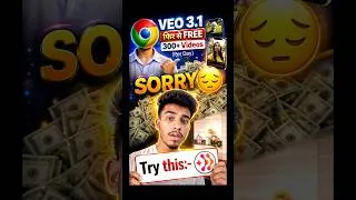 Thumbnail: Veo 3.1 and Grok दानों FREE😱 #shorts #gemini