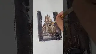 Thumbnail: Stop Painting Every Detail in Watercolor #watercolortutorial #art #beginnerarttips #watercolor