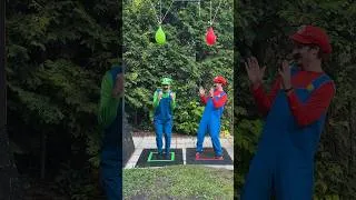 Thumbnail: Mario VS Luigi - Stick or Sink🎈💦