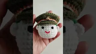 Thumbnail: Handmade IndianArmy Crochet Keychain❤️ हमारे वीर जवानों को समर्पित। 🇮🇳✨#IndianArmy #IndependenceDay