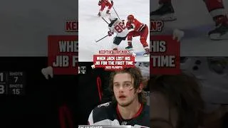 Thumbnail: The real ones remember Jack's first missing tooth. #shorts #jackhughes #nhl #tooth #chiclet #hockey