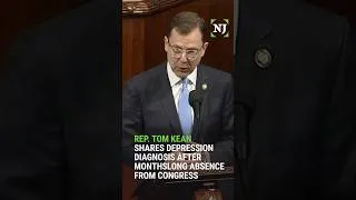 Thumbnail: NJ Rep. Tom Kean Jr. discloses depression treatment as reason for Washington absence #shorts