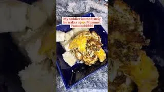 Thumbnail: And yes, only him finished all this food 😂 #shortsfeed #food #youtubeshorts #nigerianfood