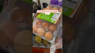 Thumbnail: Weekly Grocery haul for the fam #marketvlog #shortsfeed #nigerianyoutuber #groceryhaulnigeria