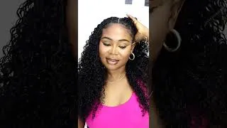 Thumbnail: miracle Knot braids crochet hairstyle using curly hair 😍