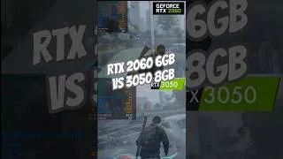 Thumbnail: RTX 2060 6GB vs RTX 3050 8GB #twovideo #rtx2060 #rtx3050