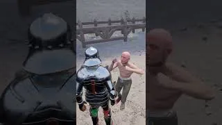 Thumbnail: standing here i realize #halfsword #shorts