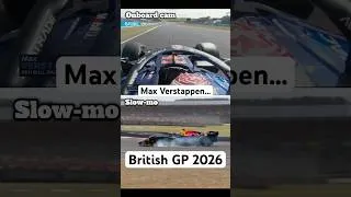 Thumbnail: Max Verstappen DRAMATIC Crash at British GP 2026! 😱