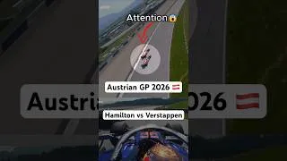 Thumbnail: Verstappen vs Hamilton Austria 2026 🤯