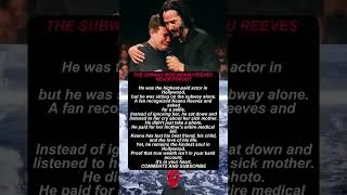 Thumbnail: THE SUBWAY RIDE KEANU REEVES NEVER FORGOT