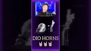 Thumbnail: Origin of DIO horns 🤘🏼🤘🏼 From my reaction to Full DIO documentary on Patreon. #ronniejamesdio #short