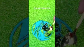 Thumbnail: Beautiful girl 🧒& Betta fish 🐠