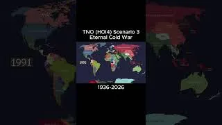 Thumbnail: TNO Scenario 3 - Eternal Cold War  #history #map #geography #tno #hoi4