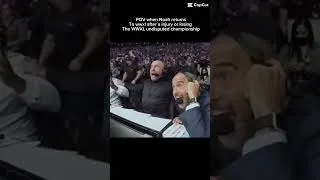 Thumbnail: POV when Noah returns after losing a title or from injury