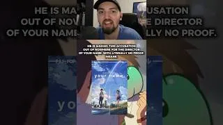 Thumbnail: ⛩️JelloApocalypse's INSANE Accusation of Makoto Shinkai, Director of Your Name #animation #movie