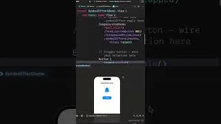Thumbnail: Your SF Symbols Should Be Animated — Here's How (1 Modifier) #SwiftUI #SFSymbols #iOSDev