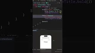 Thumbnail: Stop Writing Ternaries for Plurals in SwiftUI (Use This Instead) #SwiftUI #iOSDev #SwiftTips