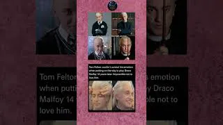 Thumbnail: Tom Felton Becomes Draco Malfoy Again After 14 Years 🥺⚡ | Harry Potter Nostalgia #shorts #memes #usa