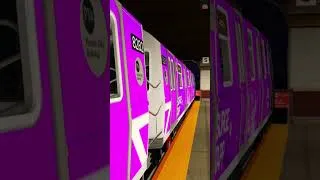 Thumbnail: Rentar Plaza bound R143 [Surge Tapp Wrapped] (B) Train @ East 72nd Street #ptasubway #pta5thave