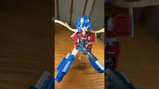 Thumbnail: Built ANIME girl Optimus Prime gunpla on stream! #japan #gunpla #transformers #japanlive