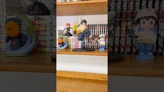 Thumbnail: Organizing my manga shelf 📚☘️#mangacollection #mangashelf #demonslayer #naruto #anime